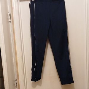 Soffe Kids Navy Sweatpants with White Trim